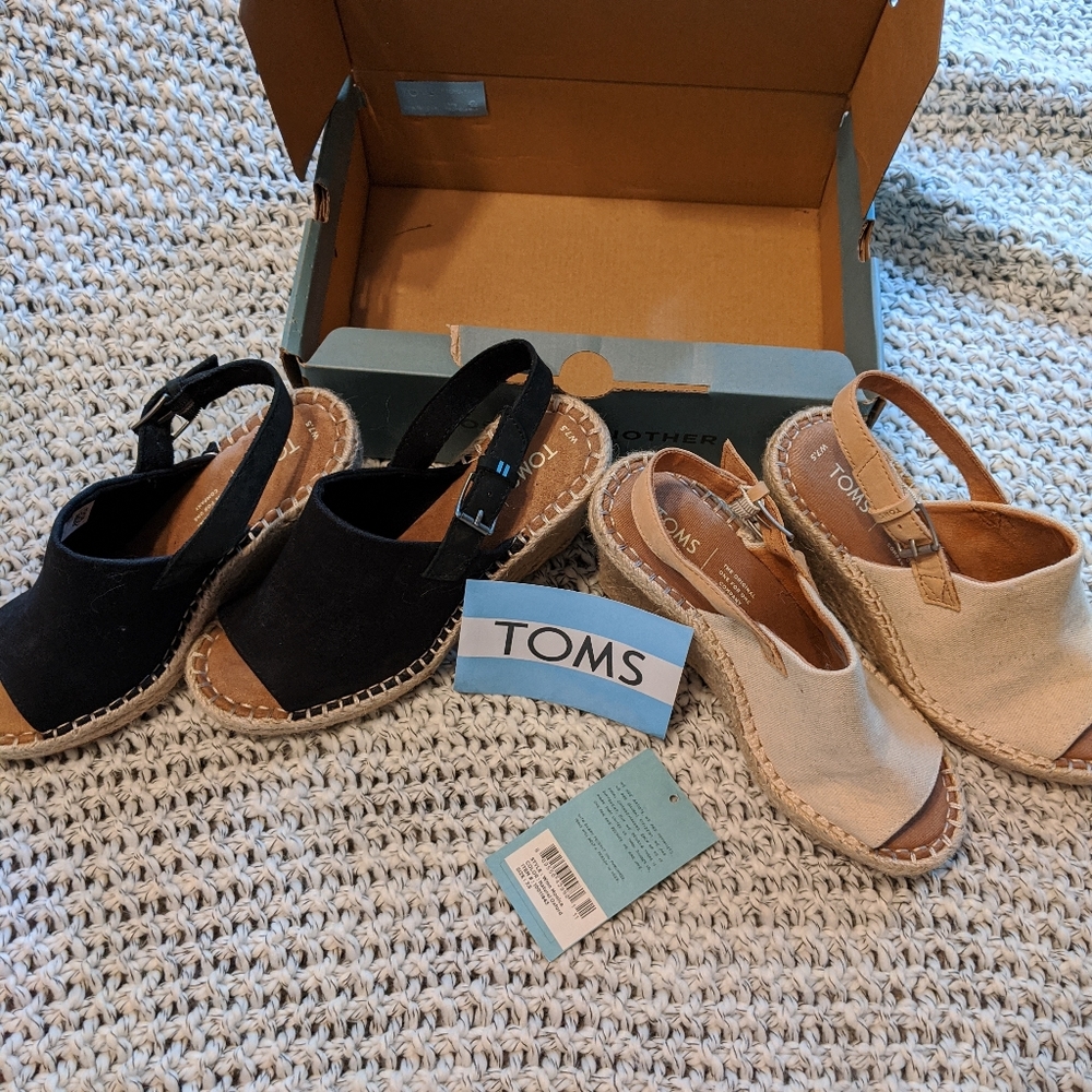 TOMS wedges